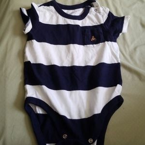 Baby boy short sleeve bodysuit